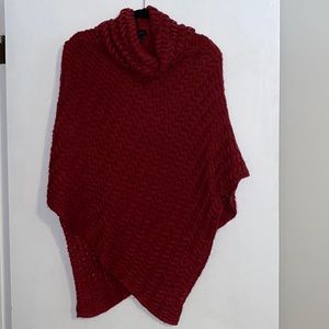 Steve Madden - Cozy Wine Poncho
